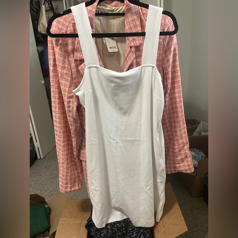 Old Navy White Dress Size Large So Cute